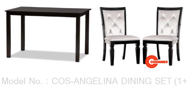 COS-ANGELINA DINING SET (1+6)